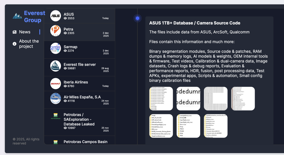 華碩供應商遭駭
