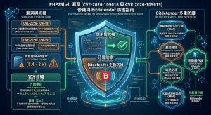 PHP2Shell 漏洞 CVE-2026-109618 與 CVE-2026-109619 修補及 Bitdefender 防護